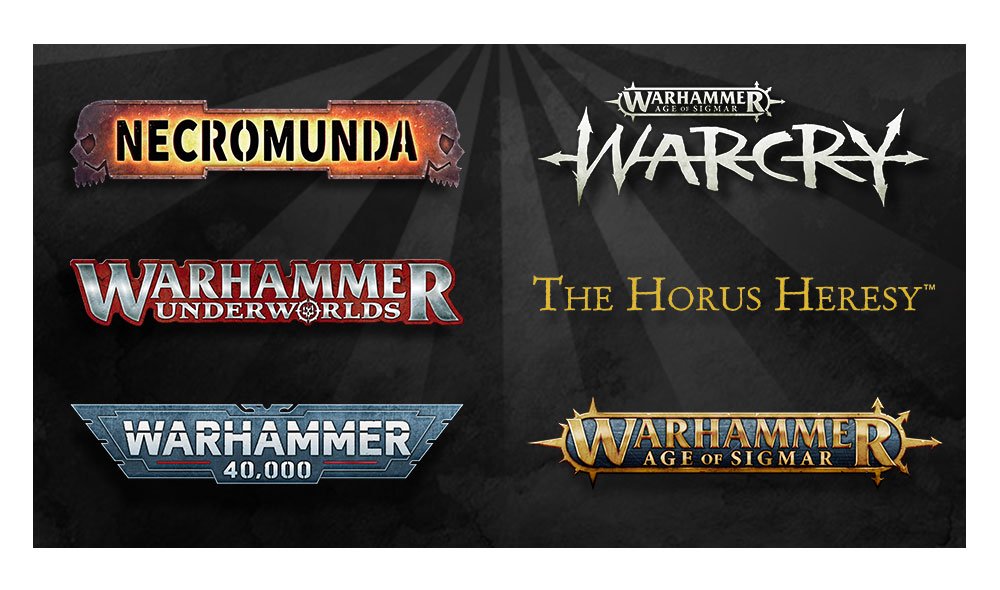 Games covered by the Warhammer Online Preview