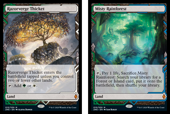 Zendikar Rising Expeditions
Razorverge Thicket
Misty Rainforest