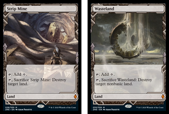 Zendikar Rising Expeditions
Strip Mine
Wasteland