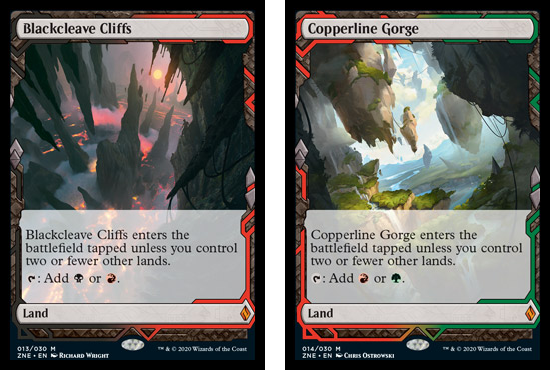 Zendikar Rising Expeditions
Blackcleave Cliffs
Copperline Gorge