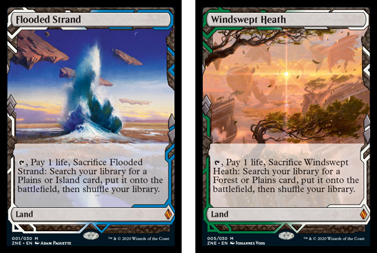 Zendikar Rising Expeditions
Flooded Strand
Windswept Heath