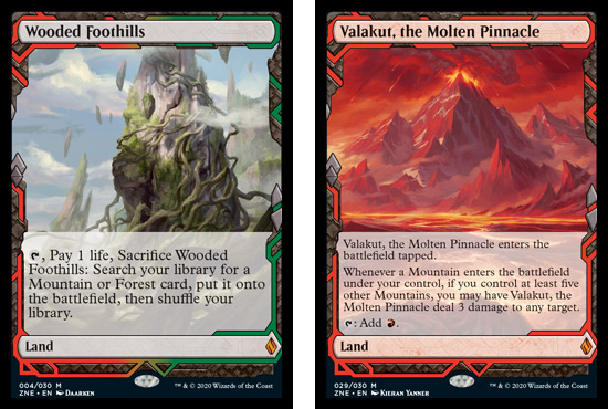 Zendikar Rising Expeditions
Wooded Foothills
Valakut, the Molten Pinnacle