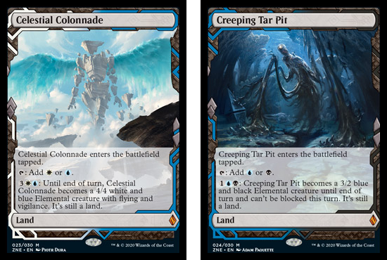 Zendikar Rising Expeditions
Celestial Colonnade
Creaping Tar Pit