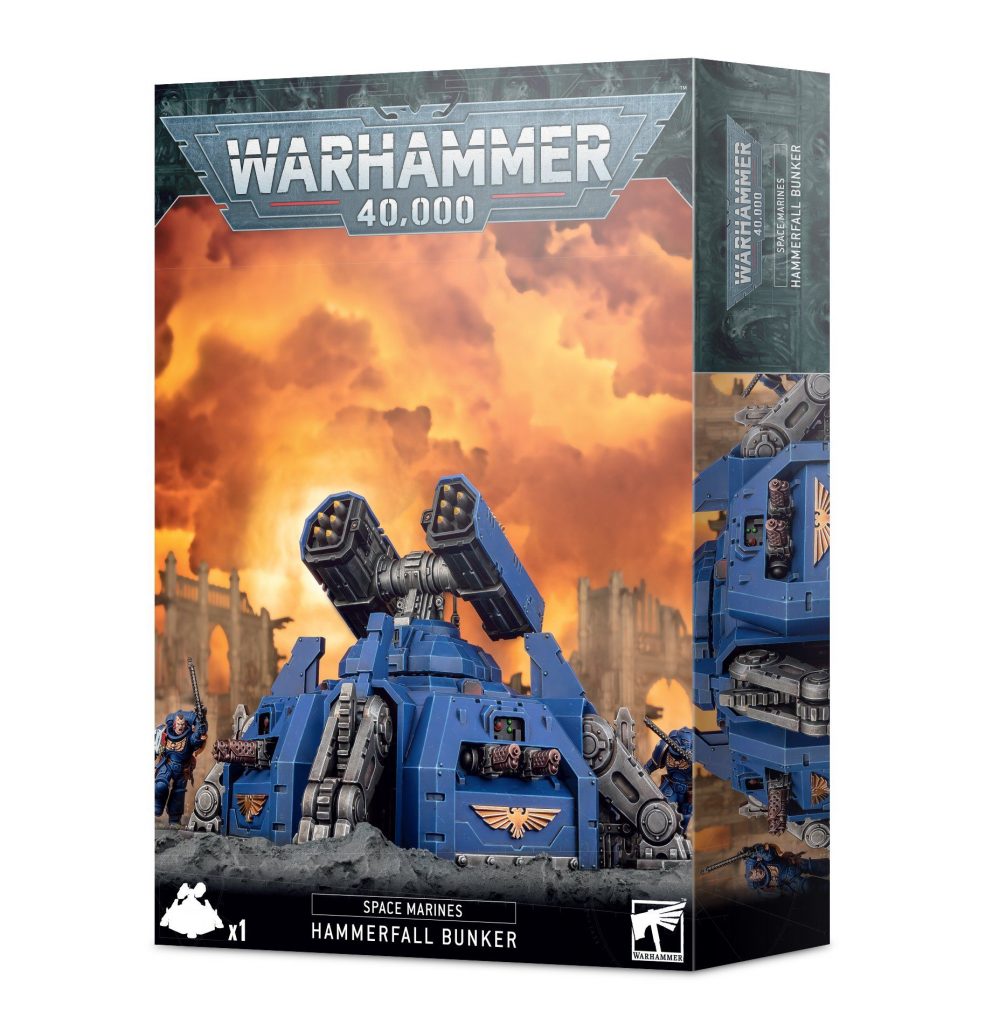 Space Marine Hammerfall Bunker box art