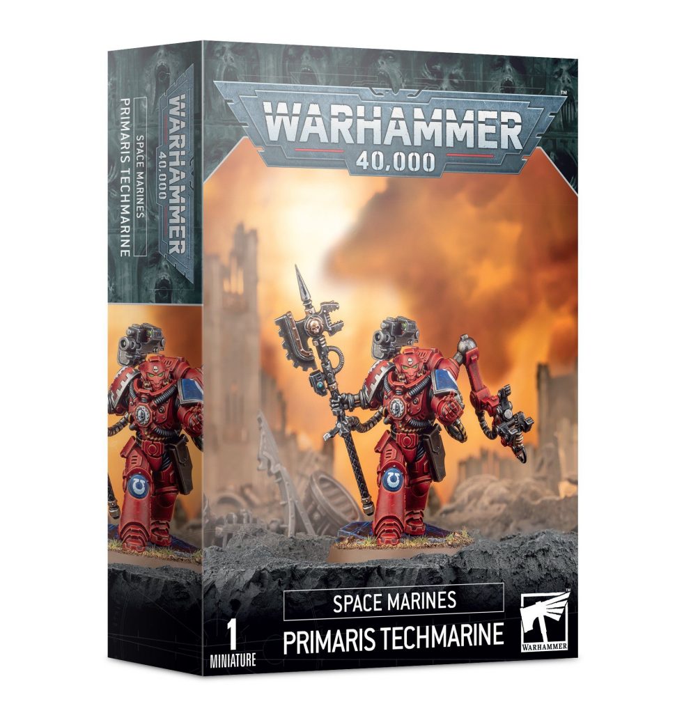 Space Marines Primaris Techmarine box art