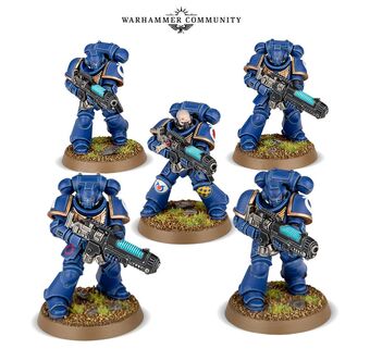 Primaris Hellblaster squad