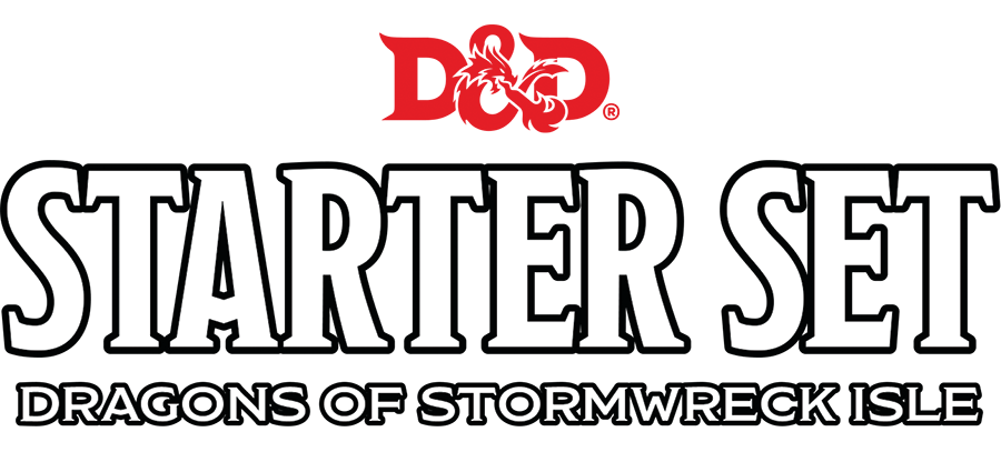 Title card for Dragons of Stormwreck Isle