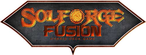 SolForge Fusion Hybrid Deck Game logo