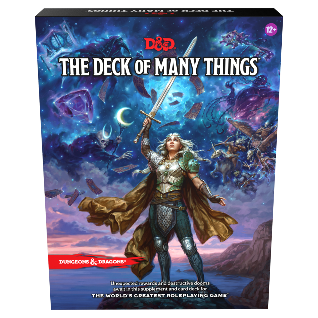 The Deck of Many Things cover art. 