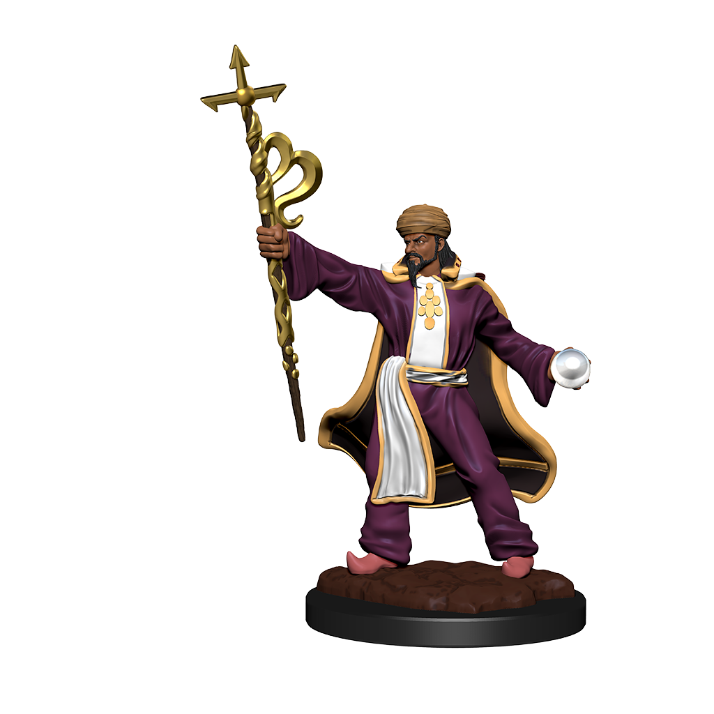 Wizkids Nolzur's Marvelous Miniatures Human Wizard Male