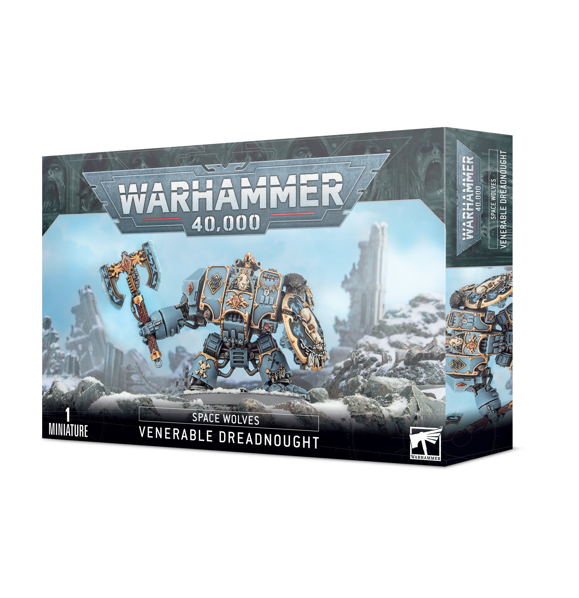 Warhammer 40k: space marines Warhammer 40K: Space Wolves - Venerable Dreadnought