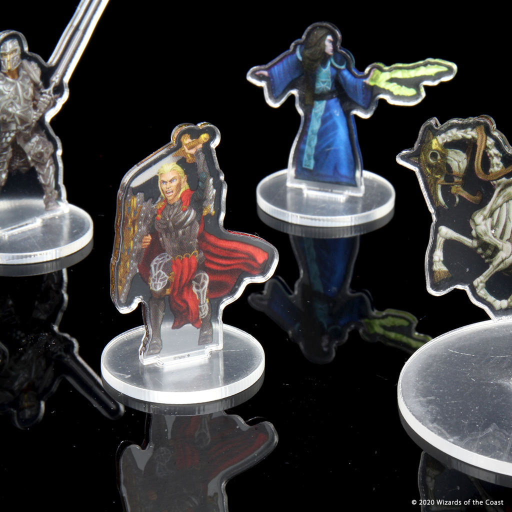 D&D Idols of the Realms: Essentials 2D Miniatures - Players Pack
