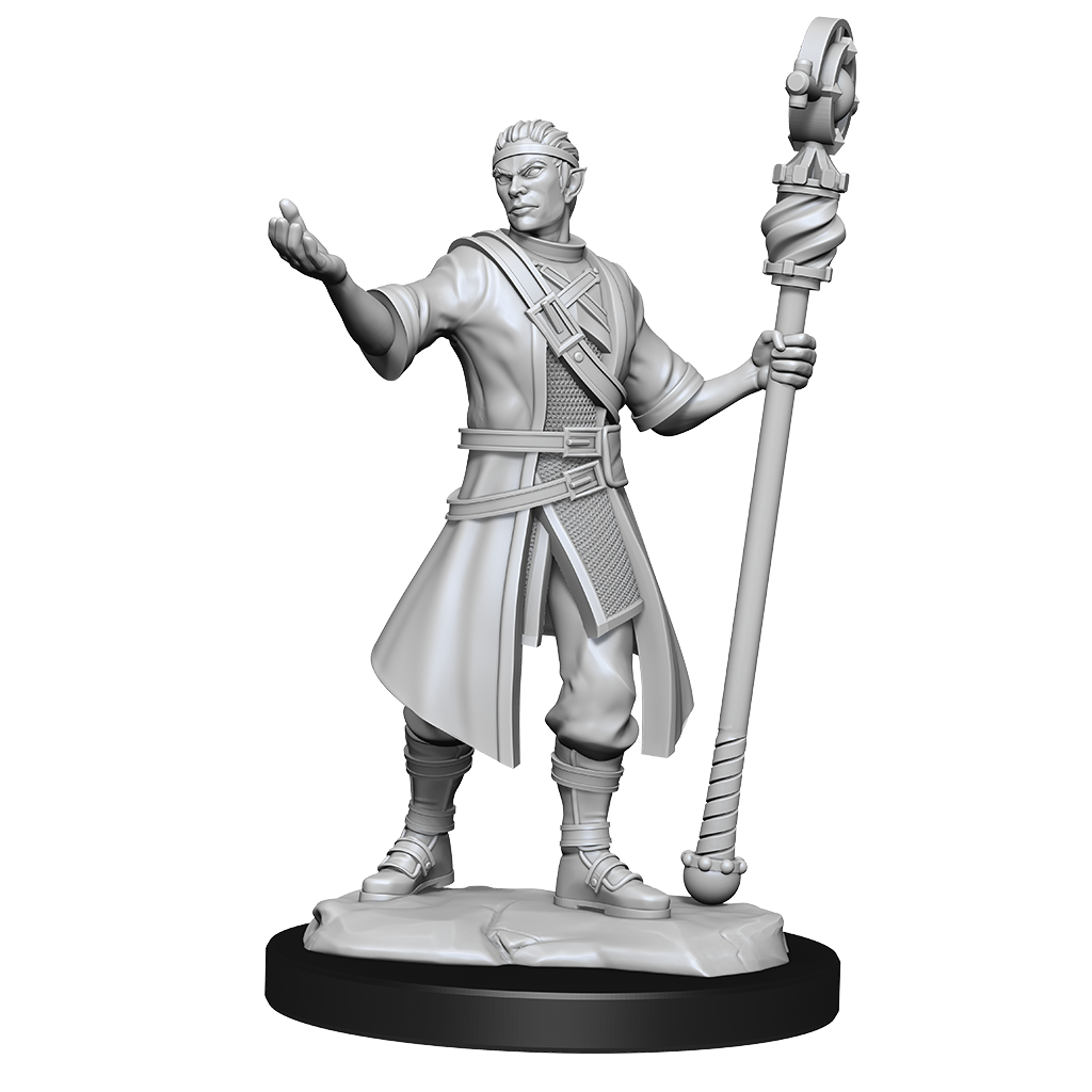 Wizkids Nolzur's Marvelous Miniatures HalfElf Wizard Male