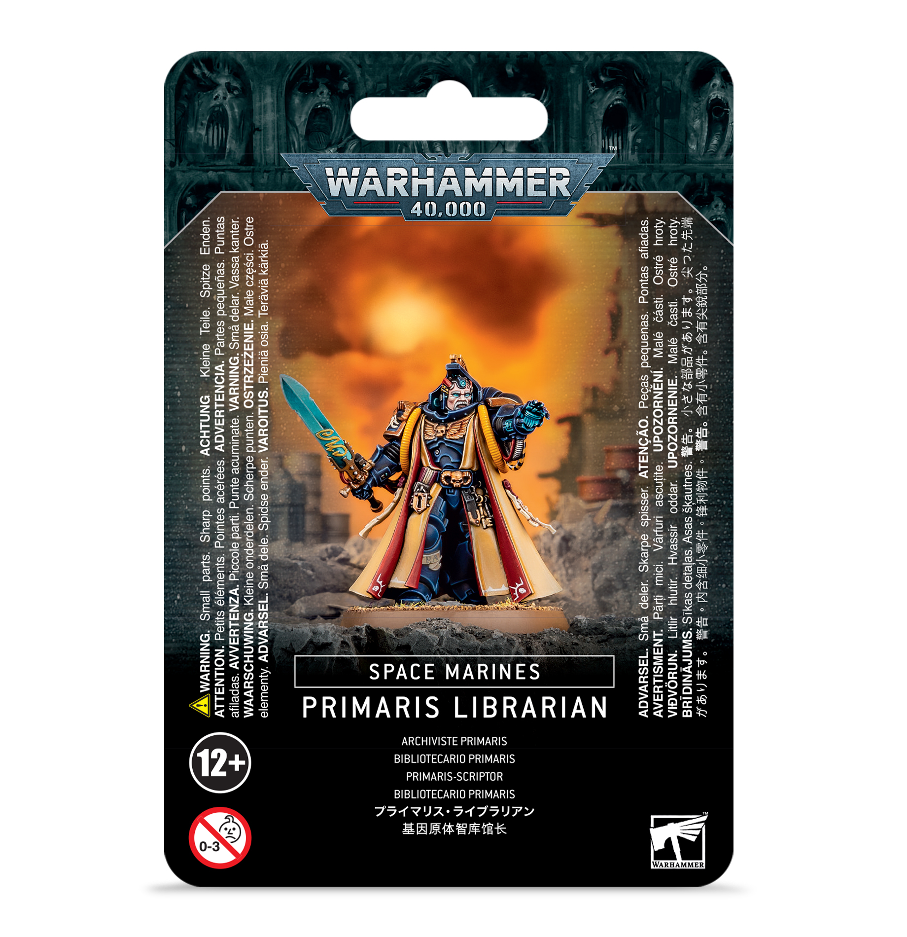 Warhammer 40K Space Marine  Primaris Librarian 48-63 