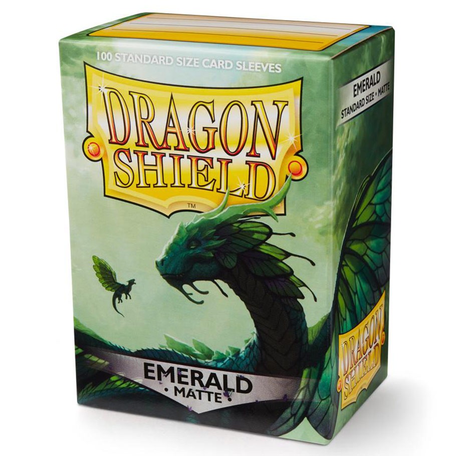 Dragon Shield Sleeves Matte Emerald (100)