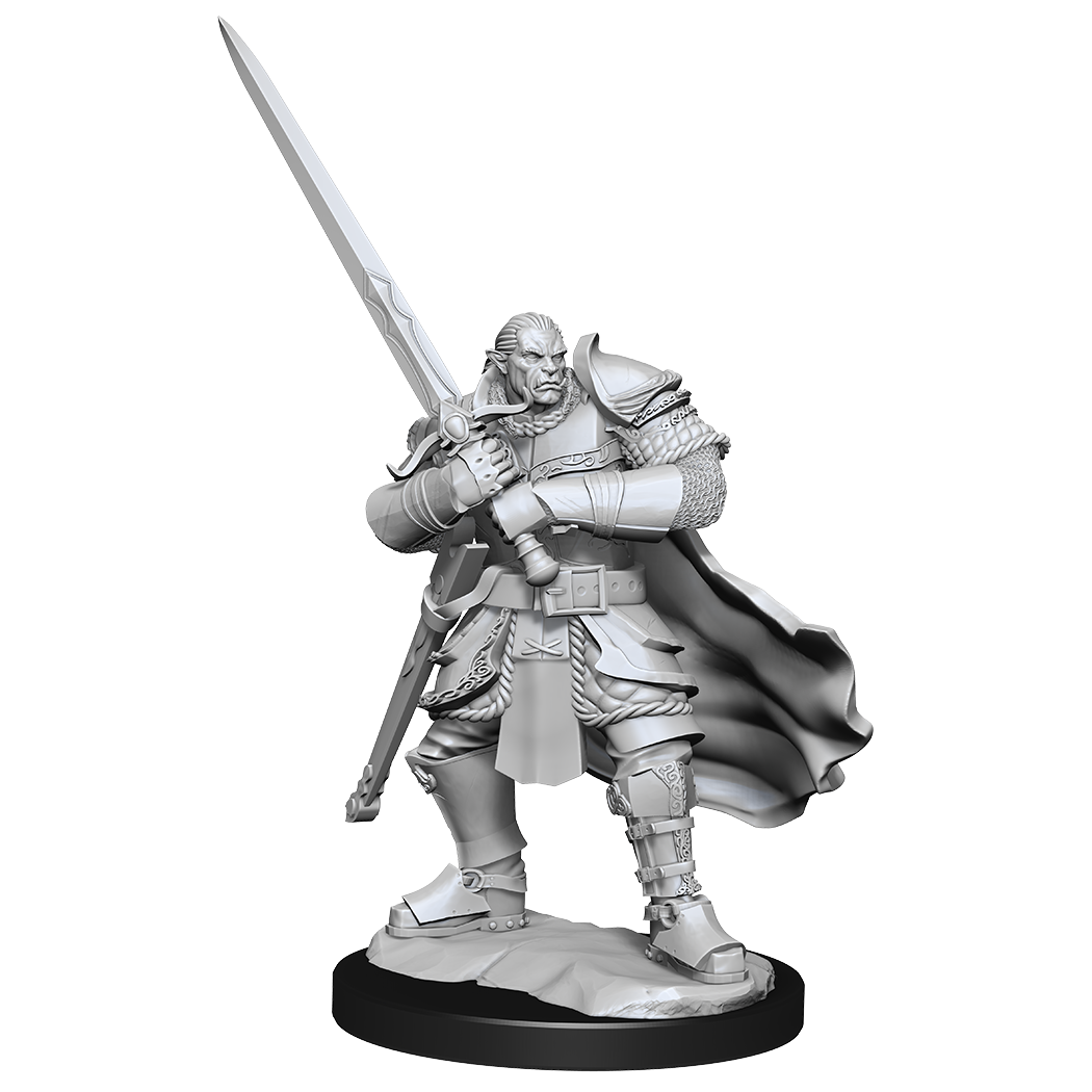 Wizkids Nolzur's Marvelous Miniatures: Half-Orc Paladin Male