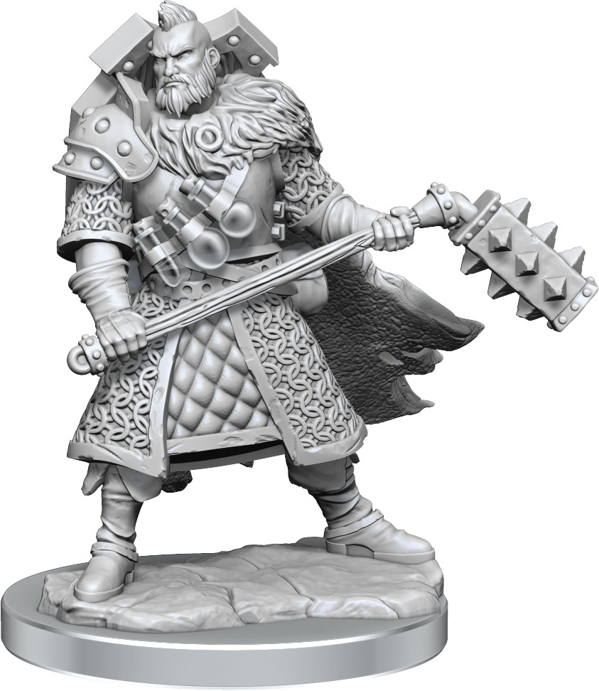 D&amp;D Frameworks: Human Fighter Male