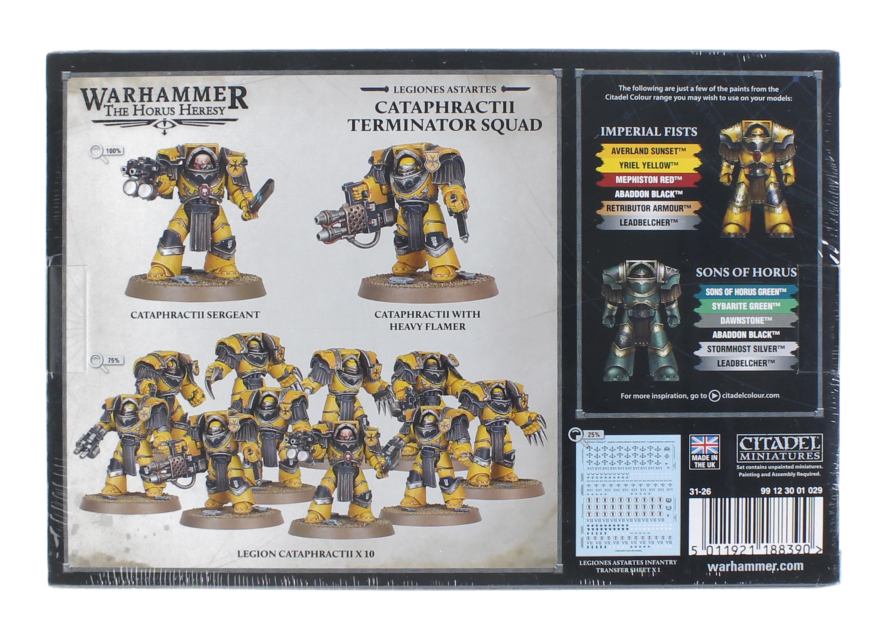 Legiones Astartes: Cataphractii Terminator Squad Legiones Astartes: Cataphractii Terminator Squad