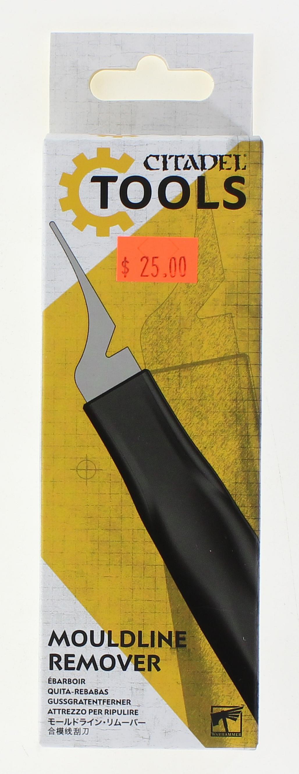 Modelcraft Enleve-Lignes De Moulage Micro - Outil Précision Pour Miniatures - Jaune
