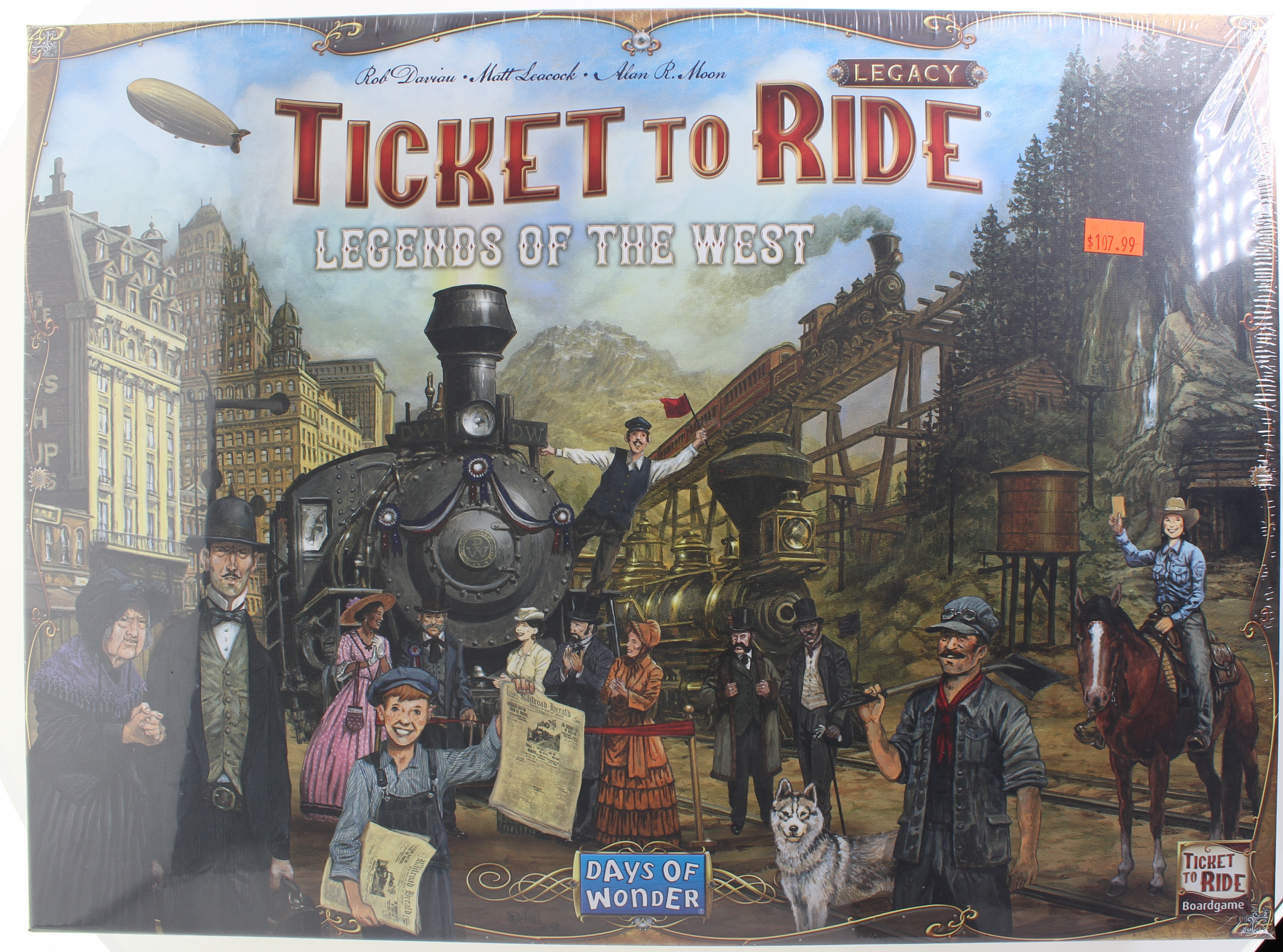 Ticket to Ride Legacy: Legends of the West