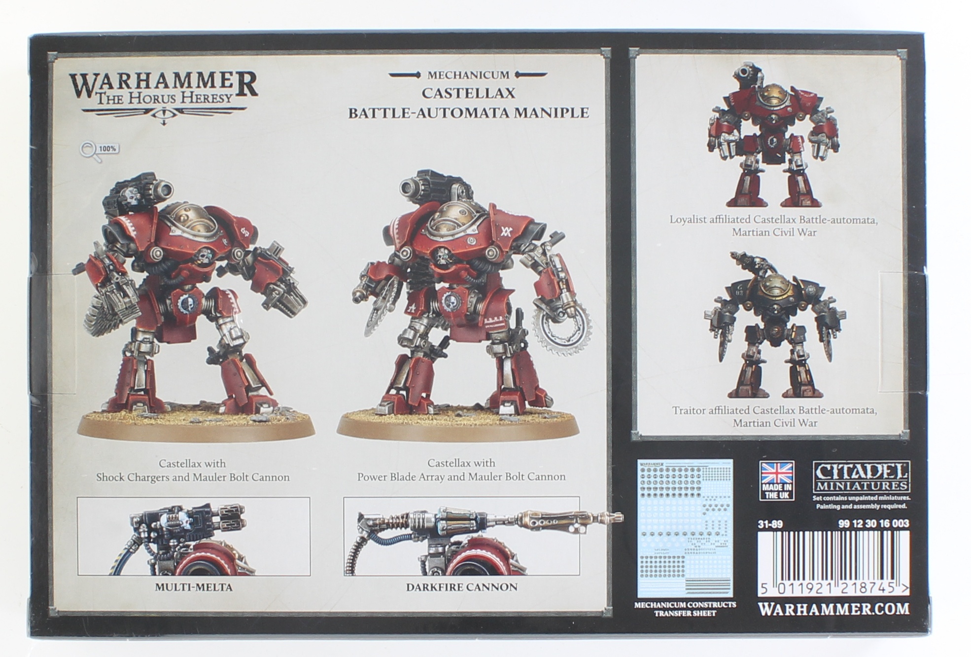 Mechanicum: Castellax Battle-Automata Maniple