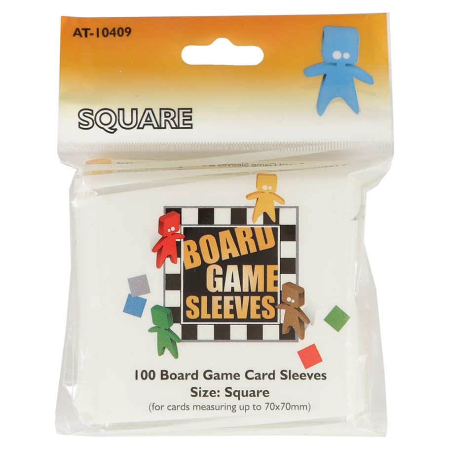Arcane Tinmen - 100 Bustine Protettive Per Carte Da Gioco, Formato Medium (57x89 Mm), Senza Acidi, Per Munchkin, Ticket To Ride E Altri