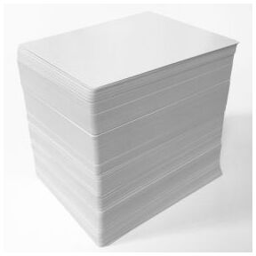 Blank Playing Cards (Poker Size & Aqueous Finish) 2.5 inch x 3.5 inch, 180 Blank Cards, Flash Cards, Board Game Cards